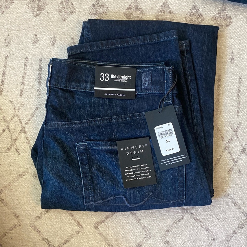 7 For All Mankind jeans Men’s size 33